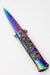 Snake Eye outdoor rescue hunting knife SE-1022-Rainbow - One Wholesale