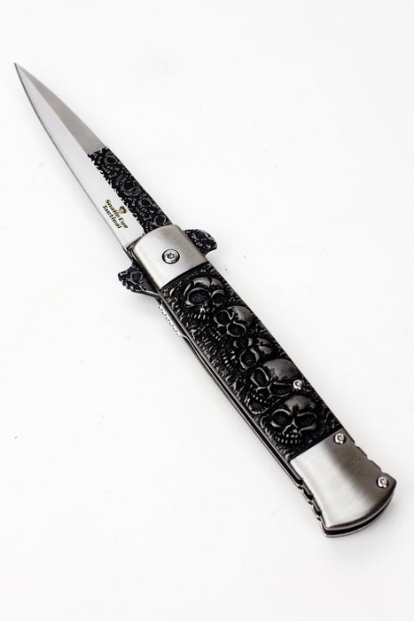 Snake Eye outdoor rescue hunting knife SE-1022-Black - One Wholesale