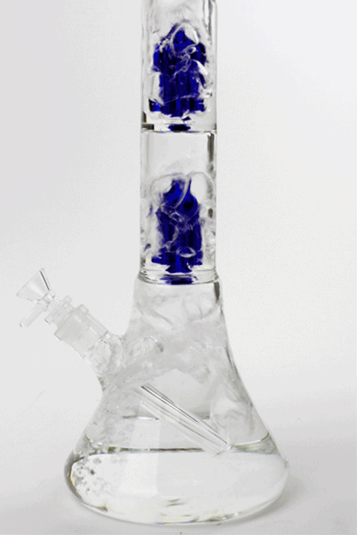 23" Infyniti Dual tree arms 7 mm glass water bong Glass Bong ONE