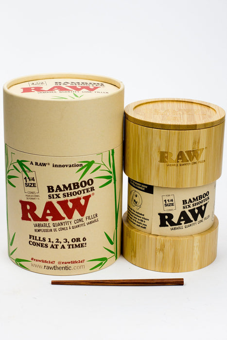 Raw Bamboo six shooter for 1 1/4 size cones Filler · Poker ONE