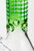 17" Diamond pattern 7 mm glass beaker bong- - One Wholesale