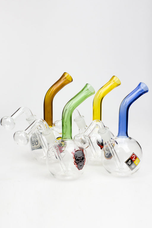6.5" Oil burner color tube water pipe Rig ONE PGB580