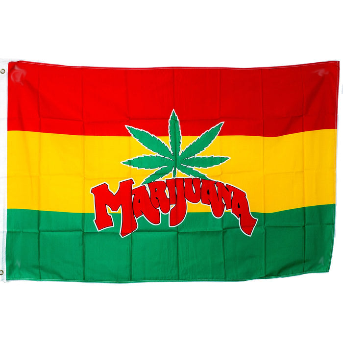 Cannabis Flag 3'x5'-Marijuana - One Wholesale