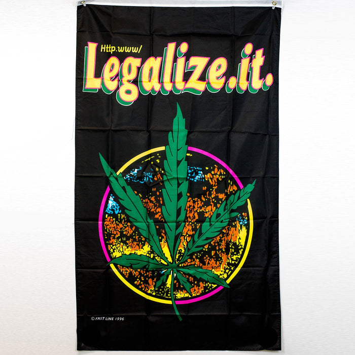 Cannabis Flag 3'x5'-Legalize it - One Wholesale