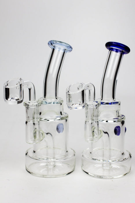 6.5" 2-in-1 fixed 3 hole diffuser bubbler- - One Wholesale