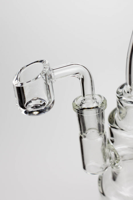 6.5" 2-in-1 fixed 3 hole diffuser bubbler- - One Wholesale