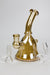 6" 2-in-1 fixed 3 hole diffuser bell Metallic tinted bubbler- - One Wholesale
