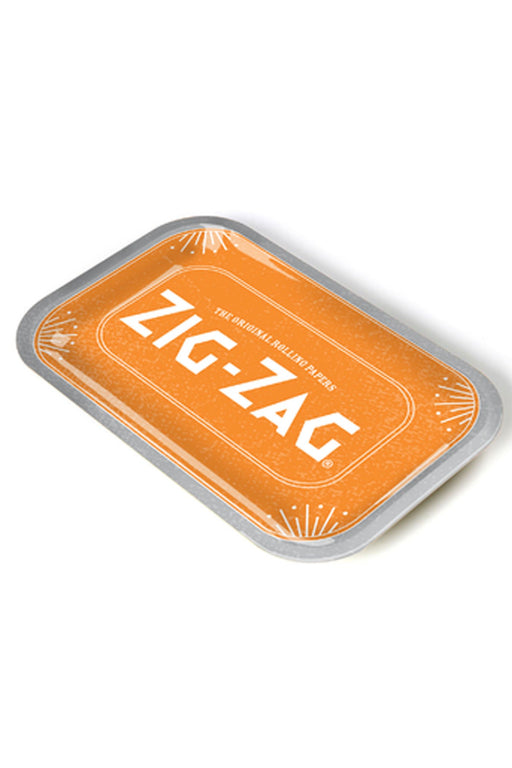 Zig-Zag Metal Rolling Tray - Medium - Since 1879-Orange - One Wholesale