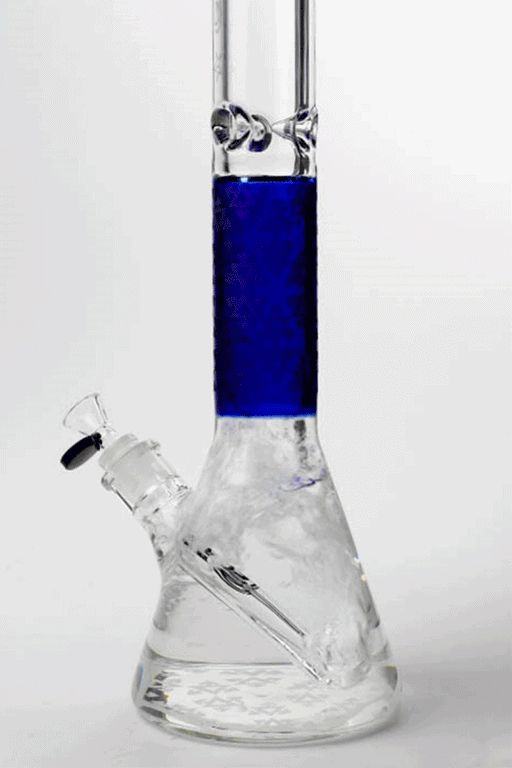 16" Genie 9 mm beaker glass water bong ( GB20022 ) Beaker Bong ONE