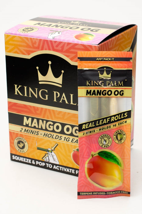 King Palm Hand-Rolled flavor Mini Leaf- - One Wholesale