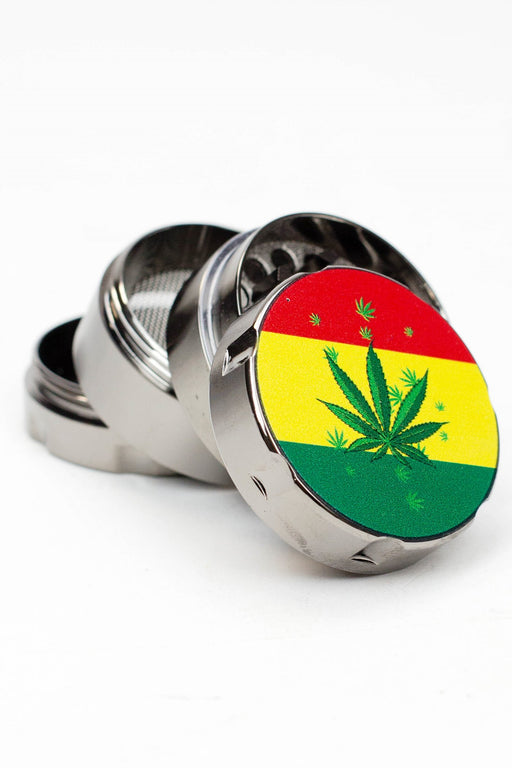 Infyniti 4 parts small Rasta leaf herb grinder Regular Grinder ONE