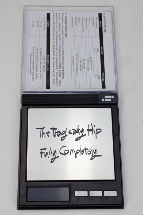 The Tragically HIP TRFCO 100  scale- - One Wholesale
