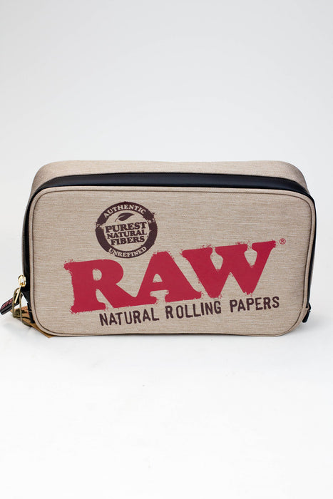 RAW SMELL PROOF BAGS – NATURAL-Large - One Wholesale