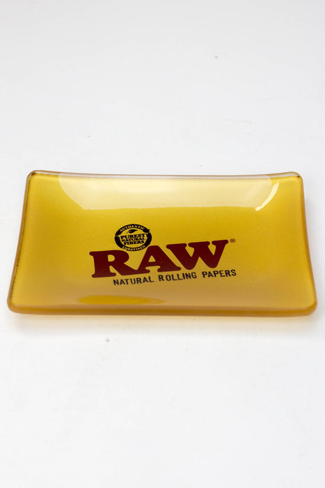 RAW GLASS MINI TRAY-Gold - One Wholesale