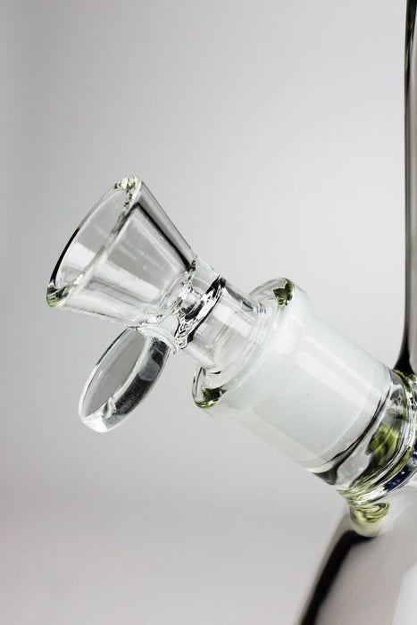 15" infyniti shower head diffuser 7 mm glass water bong- - One Wholesale