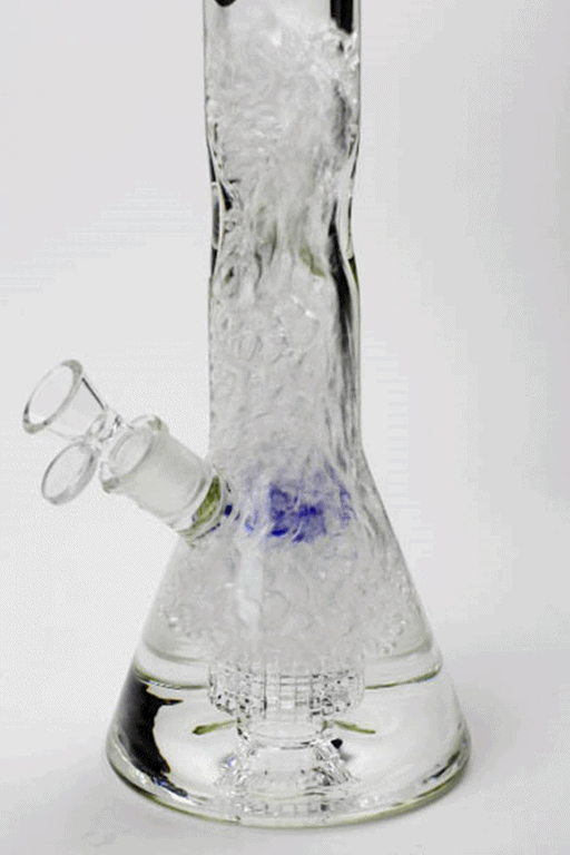 15" infyniti shower head diffuser 7 mm glass water bong Beaker Bong ONE
