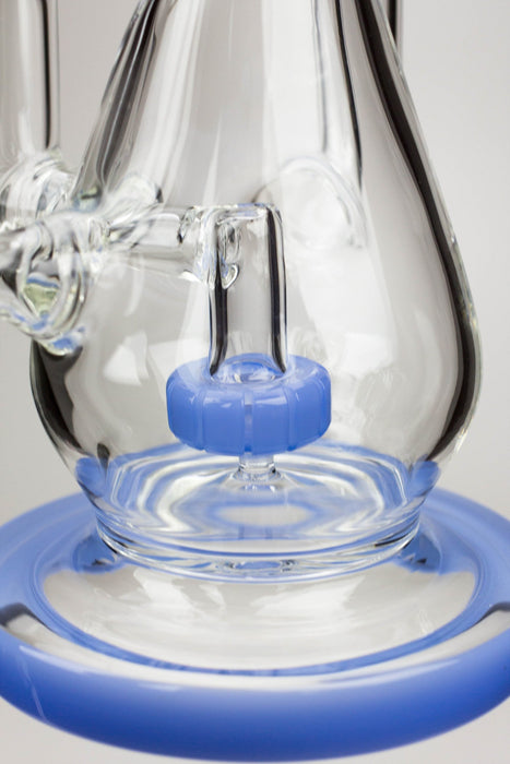 9.5" Infyniti barrel recycler with showerhead diffuser bong Other Shaped Bong ONE