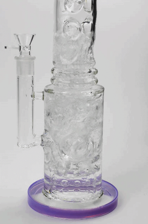 19.5" Infyniti donut diffuser 7mm glass water bong Other Shaped Bong ONE