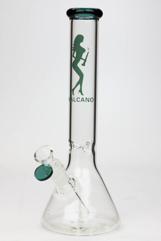 11.5" Valcano beaker glass water bong Beaker Bong ONE Teal