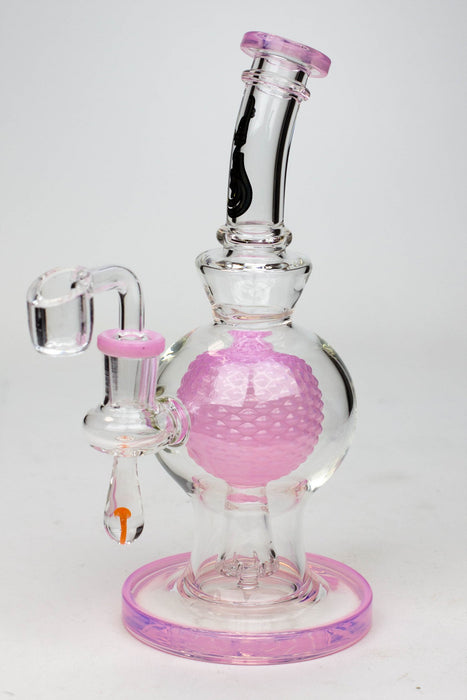 8" Genie Sphere in a Sphere dab tig-Pink - One Wholesale