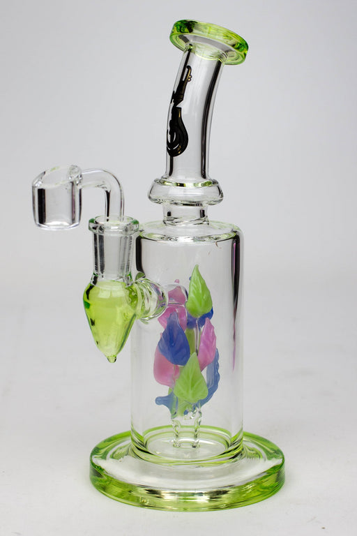 8" Genie Tree dab Rig Rig ONE Neon Green