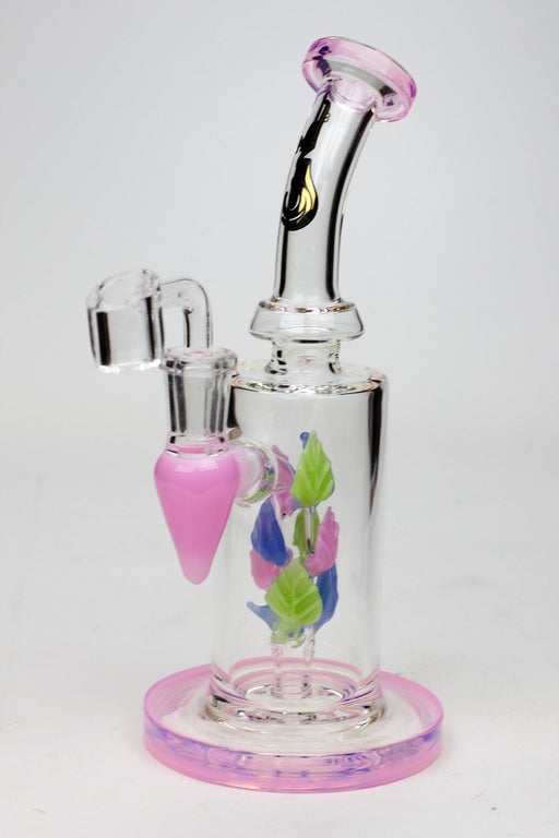 8" Genie Tree dab Rig Rig ONE Pink