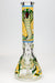 14" King Cobra Glow in the dark 9 mm glass bong-D - One Wholesale