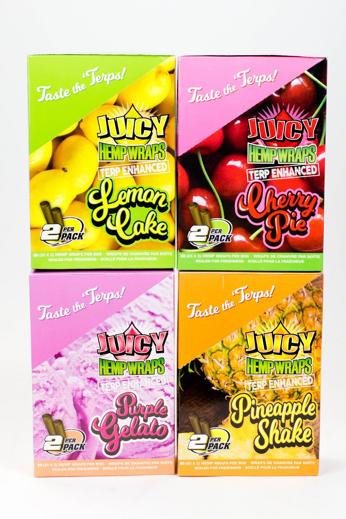 Juicy Jay's Hemp Wraps New flavors - 25 packs — Bong Outlet Canada