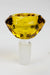 Diamond cutting shape wide glass bowl Bowl · Banger · Oil Burner ONE Gold 14 mm female joint