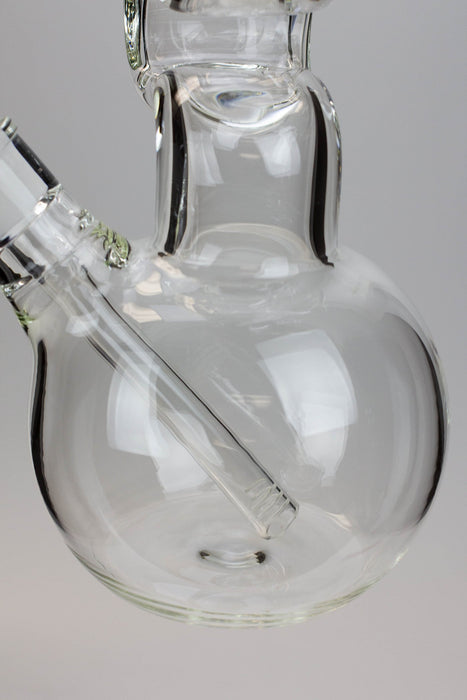 16" Spark 7mm kink zong glass bong- - One Wholesale