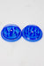 Infyniti 2 parts plastic grinder Box of 12 ( GR5323 ) Display Pack ONE