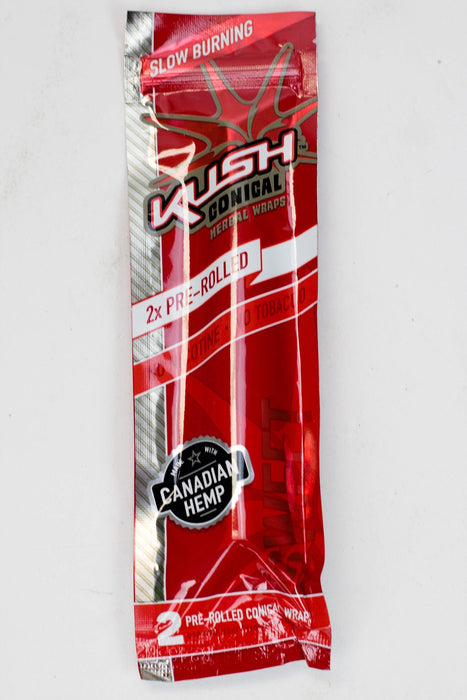 KUSH® CONICAL HERBAL WRAPS Pack of 3-Sweet - One Wholesale