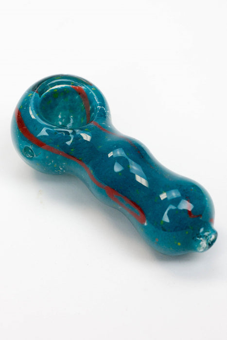 3" Soft glass 8550 hand pipe- - One Wholesale