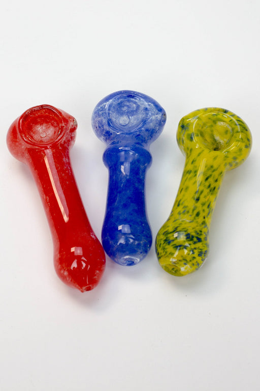 3" Soft glass 8551 hand pipe- - One Wholesale