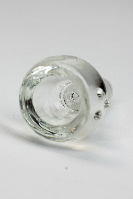 Three dots round thick glass bowl Bowl · Popper ONE
