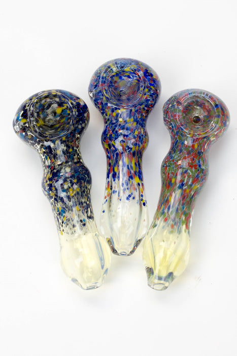 4.5" soft glass 8561 hand pipe - 140- - One Wholesale