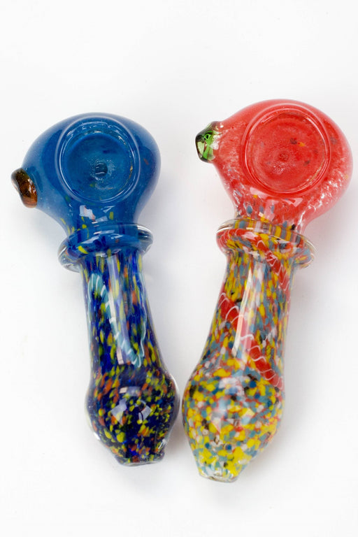 4.5" soft glass 8563 hand pipe - 165 Glass Pipe ONE
