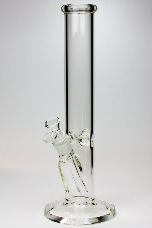 14" Clear tube thick glass water bong ( K5 ) Beaker Bong ONE
