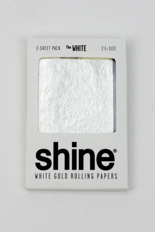 Shine White Gold 2-sheet Rolling paper Single Wide Size Northern Aurora Trading Ltd