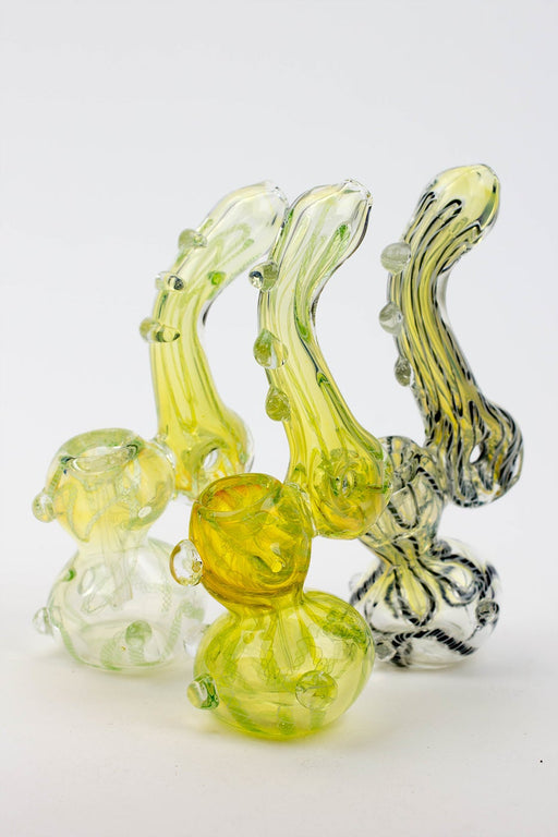 5.5" Single chamber bubbler-Assorted Glass Pipe ONE