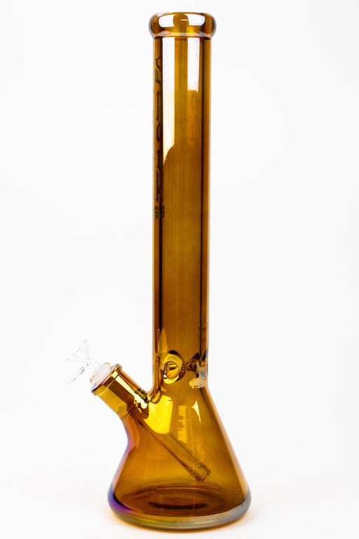 17.5" SPARK / 9 mm / Electroplated glass beaker bong Beaker Bong ONE