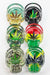 Skull shape glass ashtray Box of 6 Glass Ashtray ONE