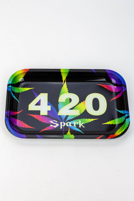 SPARK - Rolling Tray [MEDIUM]-420 - One Wholesale