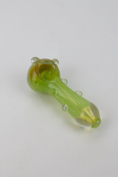 4" soft glass hand pipe - 8751 Glass Pipe ONE