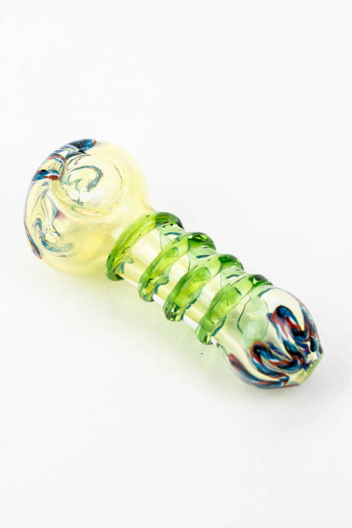 3.5" soft glass hand pipe - 8753 Glass Pipe ONE