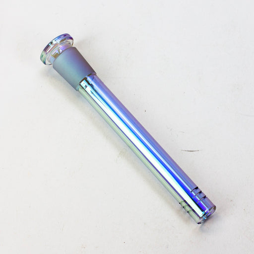 Metallic Color Glass 6 slits downstem-Light Green Sunshine - One Wholesale