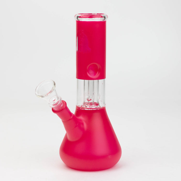 8" dome percolator beaker water bong-Bob Beaker Bong ONE Red