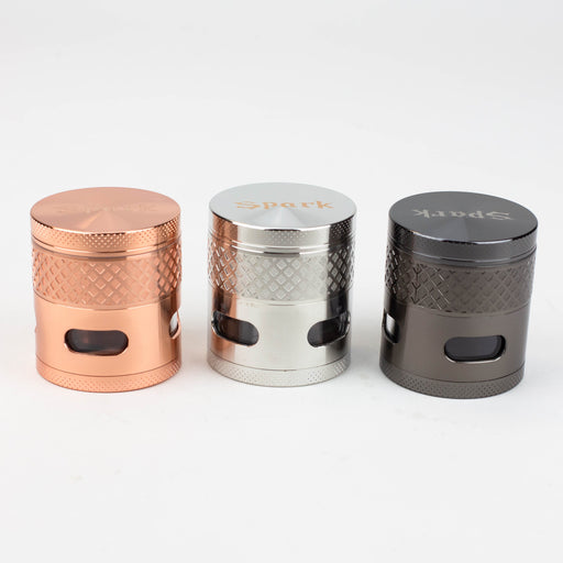 SPARK 4 Parts grinder with side window Regular Grinder ONE