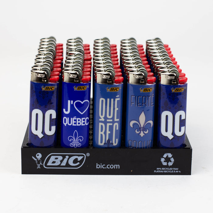 Bic Regular Lighter [QUEBEC] - Display of 50 Lighter ONE