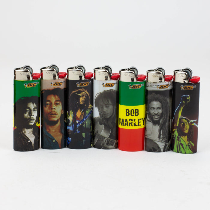 Bic Regular Lighter [Bob Marley] - Display of 50 Lighter ONE